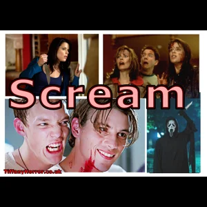 Scream  | Movie Collage | A4 Movie Collage  | Horror Fan Art | Glossy Photo Print V.2