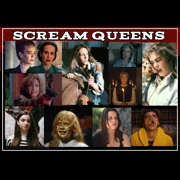 Scream Queens Horror Icon Legends Collage  by Tiffany Horror