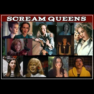 Scream Queens Horror Icon Legends Collage  by Tiffany Horror