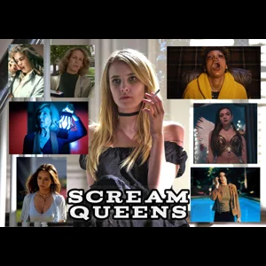Limited Edition Scream Queens A4 Glossy Poster  (Emma Roberts)