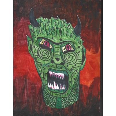Demon Head By Tiffany Horror Demon Head By Tiffany Horror