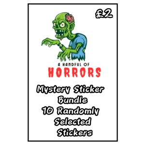 A Handful of Horrors Mystery Sticker Bundle