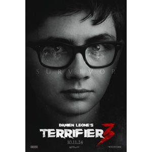 Terrifier 3 Movie Poster | Jonathan The Surivior | Wall Deco