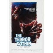 Horror Movies | The Terror Within Vintage A4 Movie Poster