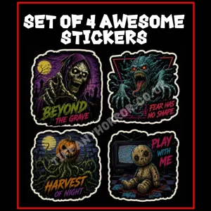 Monster Sticker Set 2