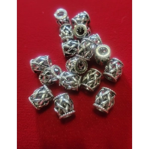 Viking Beard Bead - Latticed (2pcs)