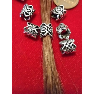 Viking Beard Bead - Knot (2pcs)