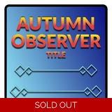 AUTUMN OBSERVER