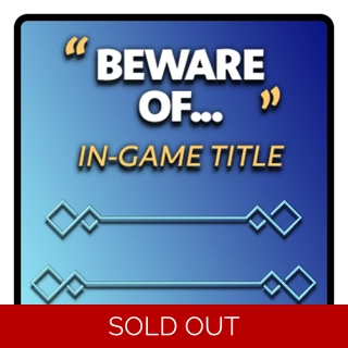 Beware of... Title