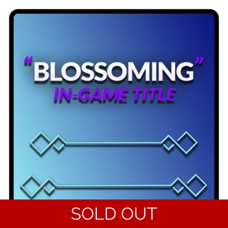 Blossoming Title