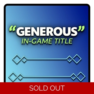 Generous Title