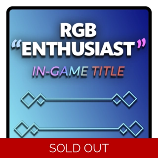 RGB Enthusiast Title