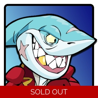 Shark Attack Thatch Skin