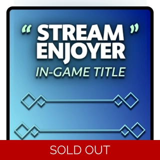 Stream Enjoyer Title