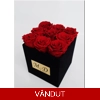 Cutie catifea cu trandafiri nemuritori M18