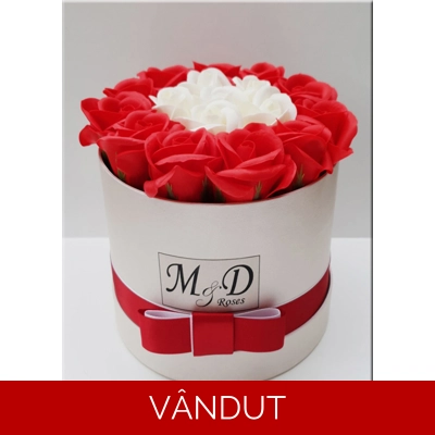 Cutie cu trandafiri de sapun M31