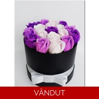 Cutie cu trandafiri de sapun M32