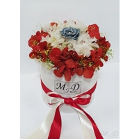 Cutie cu trandafiri eterni M75