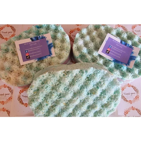 Floral scented Soap sponges