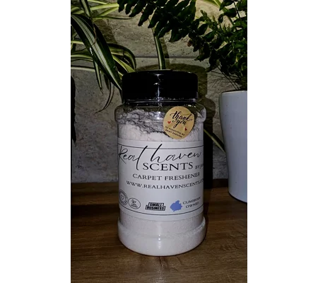 Perfume inspired carpet freshener