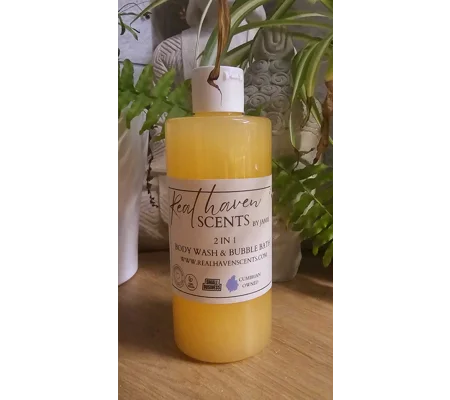 2 in 1 bubble bath and body wash