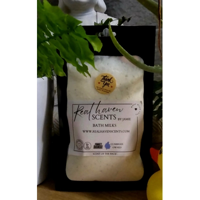 Bath milk powder