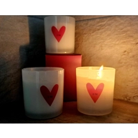 'BE MINE' Valentines day candles