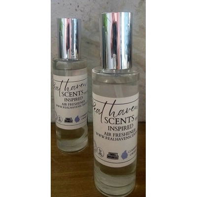 Perfume inspired natural room sprays