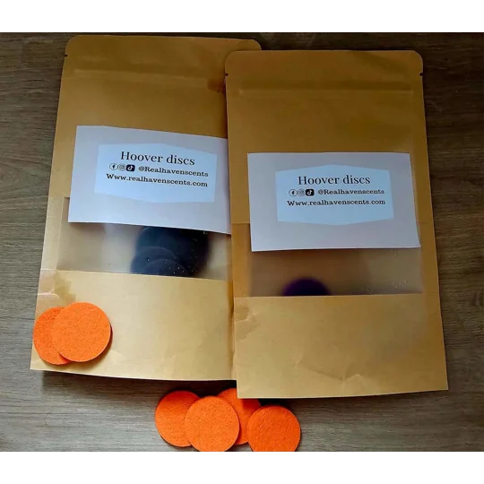 Floral scented hoover discs