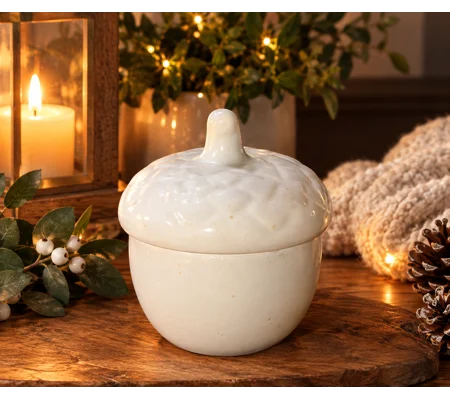 Acorn candle