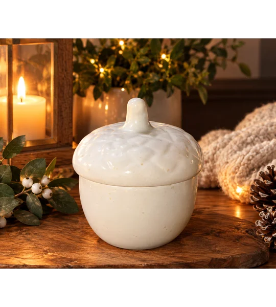 Acorn candle