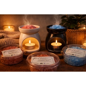 Fruit scented simmering salts