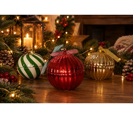 Christmas Baubles candles