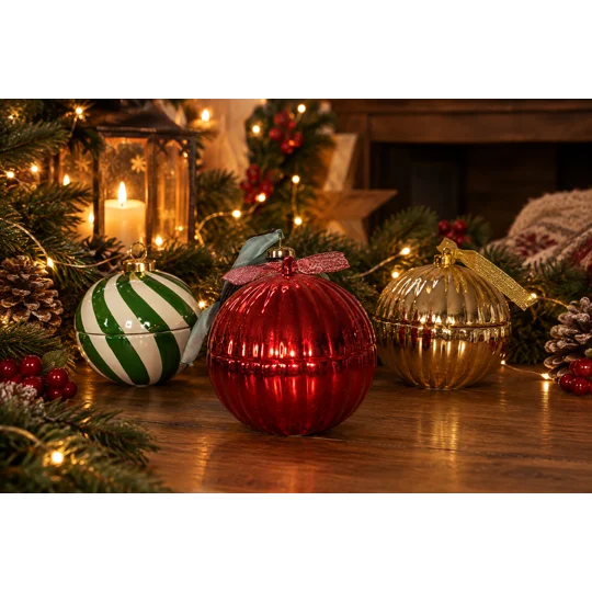 Christmas Baubles candles