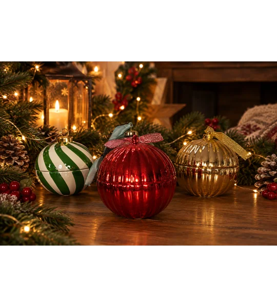 Christmas Baubles candles
