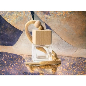 Floral scented cube car fresheners