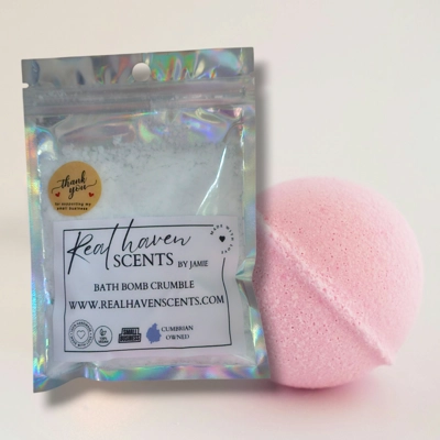 Various scented Bath bomb crumble