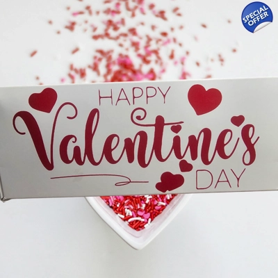 Valentines day box of treats