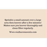 Floral carpet freshener