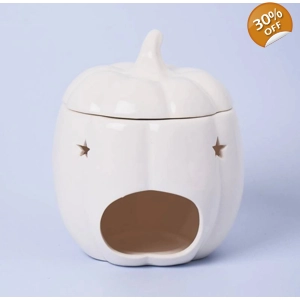 Pumpkin wax burner