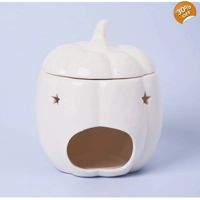 Pumpkin wax burner