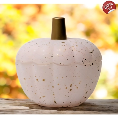 Pumpkin and vanilla candles