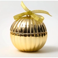 Christmas Baubles- gold