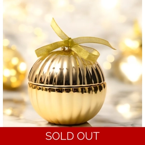 Christmas Baubles- gold
