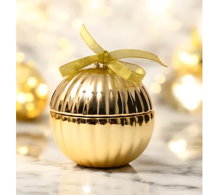 Christmas Baubles- gold