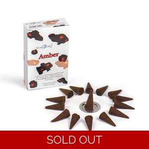 Stamford Amber Incense Cones