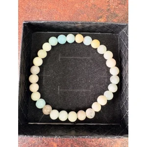 Carribean Calcite 6mm Bead Bracelet