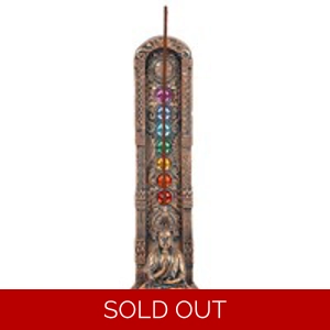 Incense Stick Holder - Chakra With Buddha