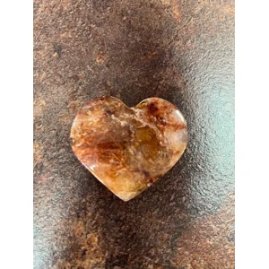 Fire Quartz Heart