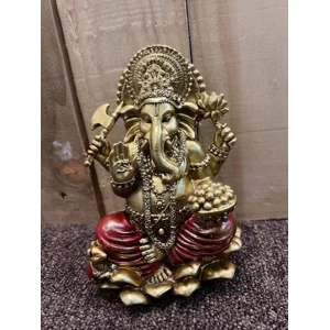 Gold Ganesh Statue